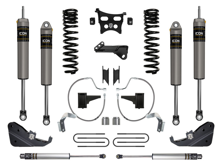 ICON 2023-2026 Ford F-250/F-350 Super Duty 4WD, Diesel, 4.5" Lift, Stage 3 Suspension System