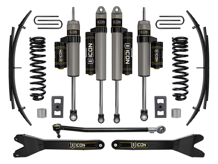 ICON 2023-2026 Ford F-250/F-350 Super Duty 4WD, Diesel, 2.5" Lift, Stage 3 Suspension System w/ Radius Arms and Expansion Packs