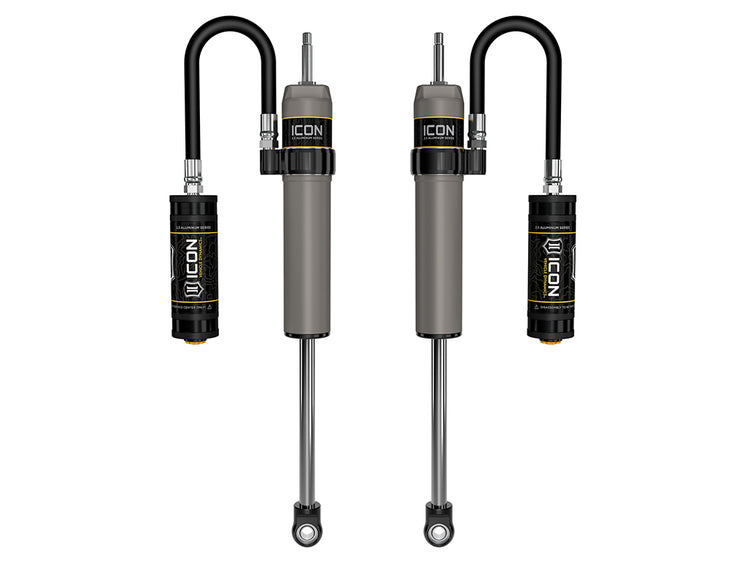 ICON 2022-2026 Toyota Tundra, 3-3.5" Lift, Rear, V.S. 2.5 Aluminum Series Shock Absorbers, Remote Reservoir, Pair