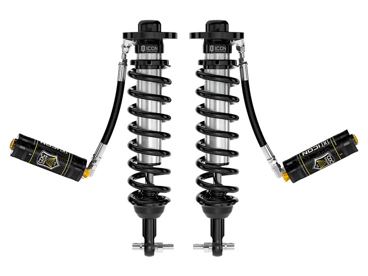 ICON 2021-2025 Ford F-150 4WD/Tremor, 3.5-4.5"/2.5-3" Lift, Front, V.S. 2.5 Series Coilovers, Remote Reservoir w/ CDCV, Pair