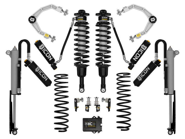 ICON 2021-2025 Ford F-150 Raptor, 1-3" Lift, Stage 4 Suspension System, Overland Rear Springs