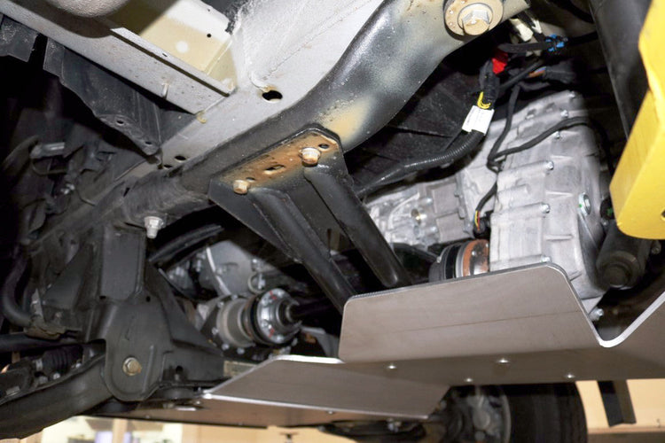 Van Compass Transmission Skid Plate, Sprinter 4X4 (2015-2022 2500/3500)
