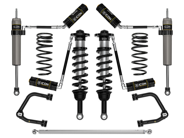 ICON 2025-2026 Toyota 4Runner 2WD, 1.25-3" Lift, Stage 6 Suspension System, Tubular