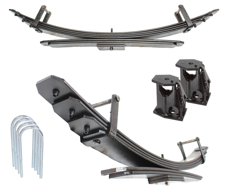 Carli Add-A-Pack Rear Leaf Springs, 2017-26 Ford F250/F350 4×4, 1” Lift