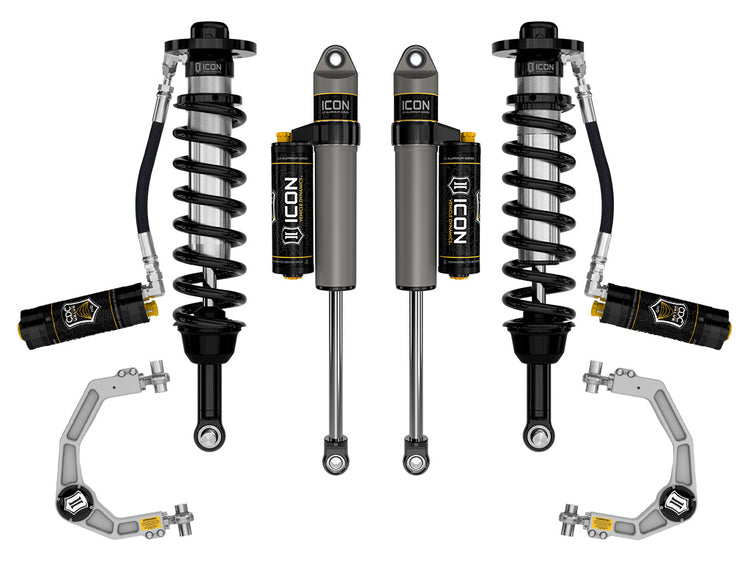 ICON 2021-2025 Ford F-150 Tremor, 2.5-3" Lift, Stage 4 Suspension System, Billet, CDCV