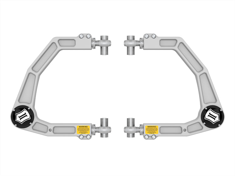 ICON 2022-2025 Toyota Tundra/2023-2025 Toyota Sequoia, Billet Upper Control Arm Kit, w/ Delta Joint Pro