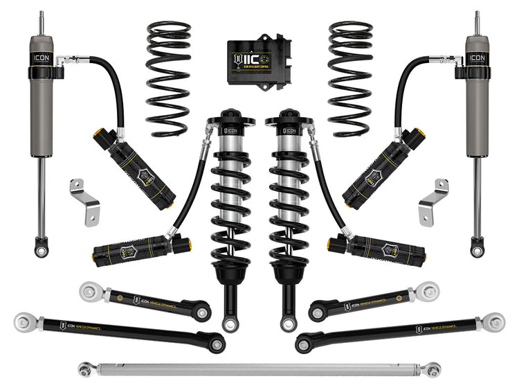 ICON 2023-2025 Toyota Sequoia TRD Pro, 1-2.5" Lift, Stage 10 2.5 Suspension System, Tubular