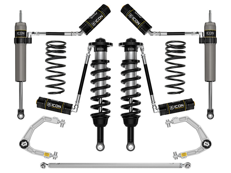 ICON 2025-2026 Toyota 4Runner 2WD, 1.25-3" Lift, Stage 6 Suspension System, Billet