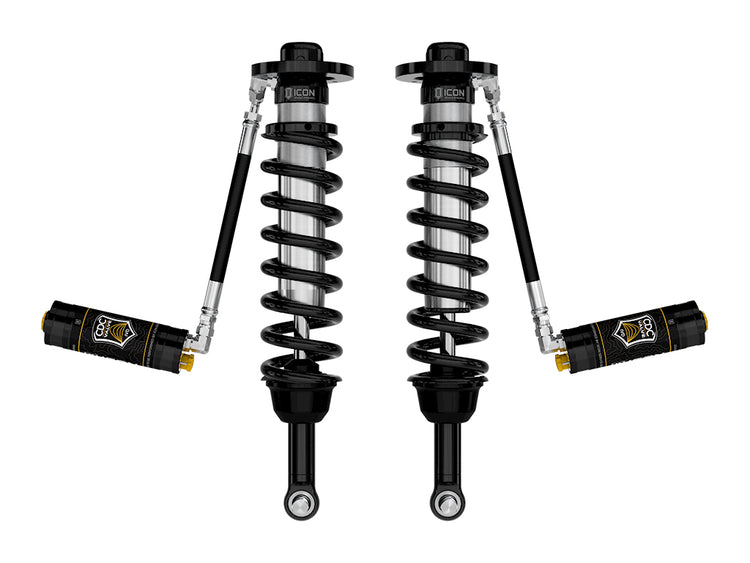 ICON 2021-2025 Ford F-150 4WD, 2.75-3.5" Lift, Front, V.S. 2.5 Series Coilovers, Remote Reservoir w/ CDCV, Pair