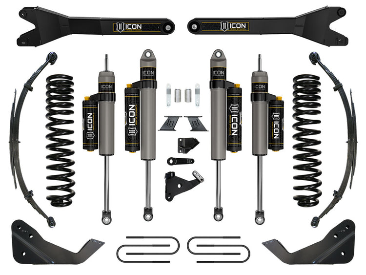 ICON 2005-2007 Ford F250/F350, 7" Lift, Stage 5 Suspension System, w/Radius Arm