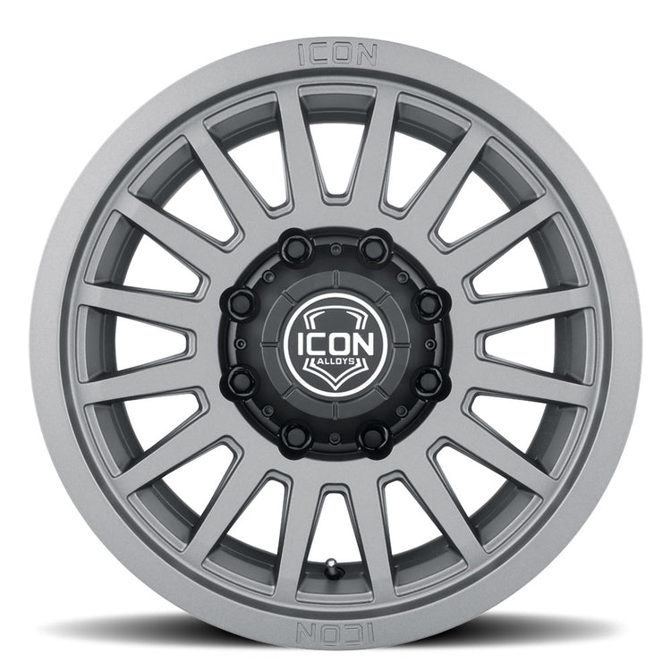 ICON Alloys Recon SLX, Charcoal, 18 x 9 / 8 x 180, 12mm Offset, 5.5" Backspace