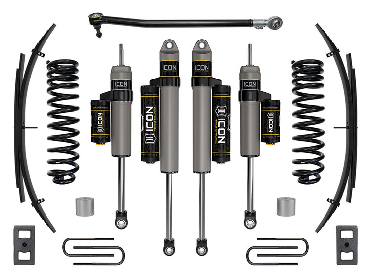 ICON 2023 Ford F-250/F-350 Super Duty 4WD Diesel, 2.5" Lift, Stage 3 Suspension System w/ Expansion Packs