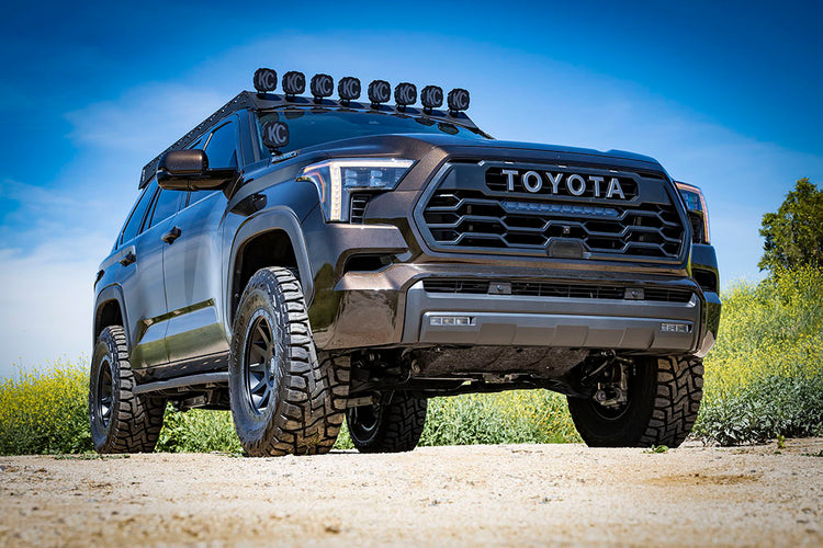 ICON 2022-2025 Toyota Tundra 1.25-3.5" Lift/2023-2025 Sequoia 3-4.5" Lift, Front, V.S. 2.5 Series Coilover Kit, Remote Reservoir w/ CDEV, Pair