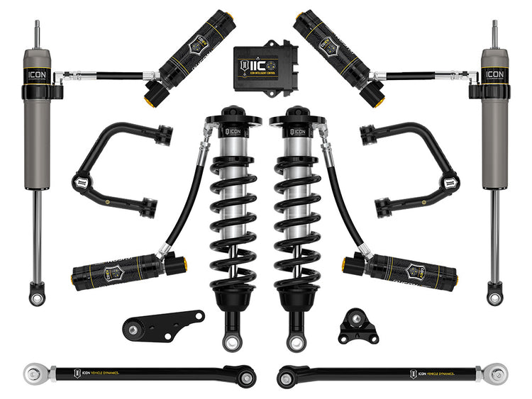 ICON 2024-2026 Toyota Tacoma 1.25-3" Lift, Stage 10 Suspension System, Tubular
