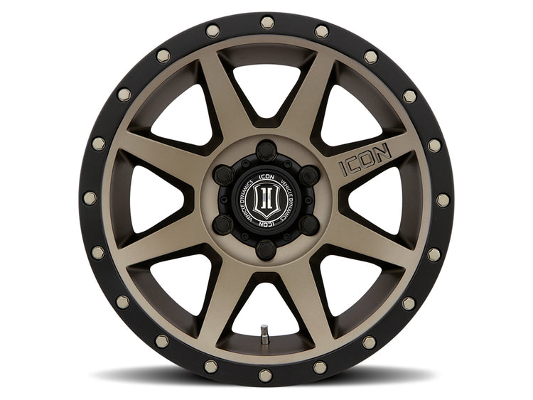 ICON Alloys Rebound, Bronze, 18 x 9 / 6 x 135, 6mm Offset, 5.25" BS