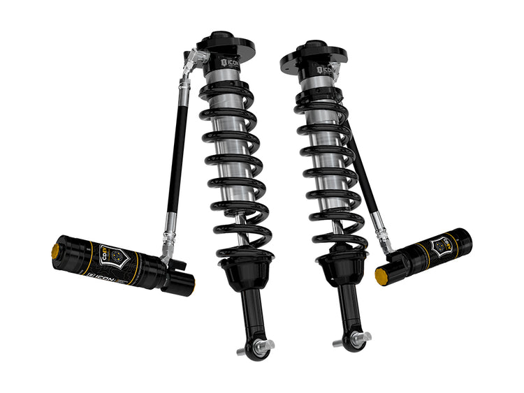 ICON 2021-2025 Ford F-150 4WD/Tremor, 3.5-4.5"/2.5-3" Lift, Front, V.S. 2.5 Series Coilovers, Remote Reservoir w/ CDEV, Pair