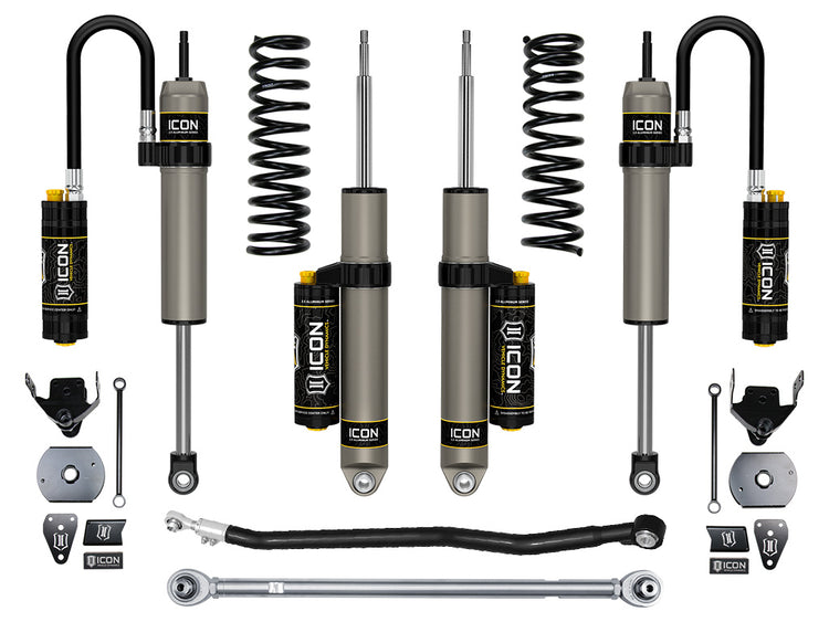 ICON 2014-2026 Ram 2500 4WD, Diesel, Coil Spring Rear, 4.5" Lift, Stage 3 Suspension System