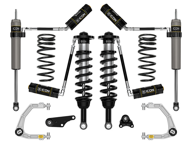 ICON 2024-2026 Toyota Tacoma 1.25-3" Lift, Stage 4 Suspension System, Billet, Overland Rear Springs