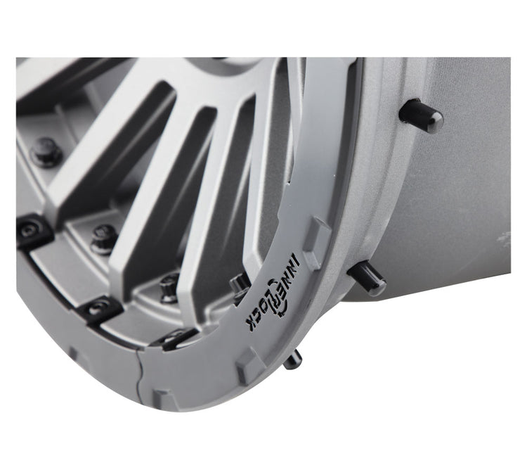 ICON Alloys Hammer Pro, Charcoal, 17 x 8.5 / 6 x 5.5, 0mm Offset, 4.75" BS
