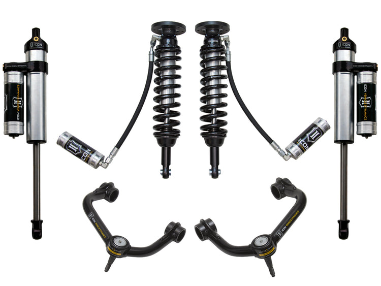 ICON 2009-2013 Ford F-150 2WD, 1.75-2.63" Lift, Stage 3 Suspension System, Tubular
