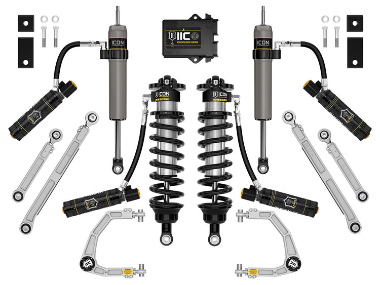 ICON 2022-2026 Toyota Tundra, 1.25-3.25" Lift, Stage 4, 3.0 Suspension System, Billet