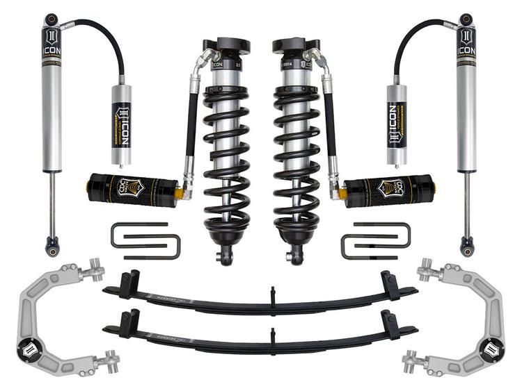 ICON 1995.5-04 Toyota Tacoma, 0-3" Lift, Stage 5 Suspension System, Billet UCA