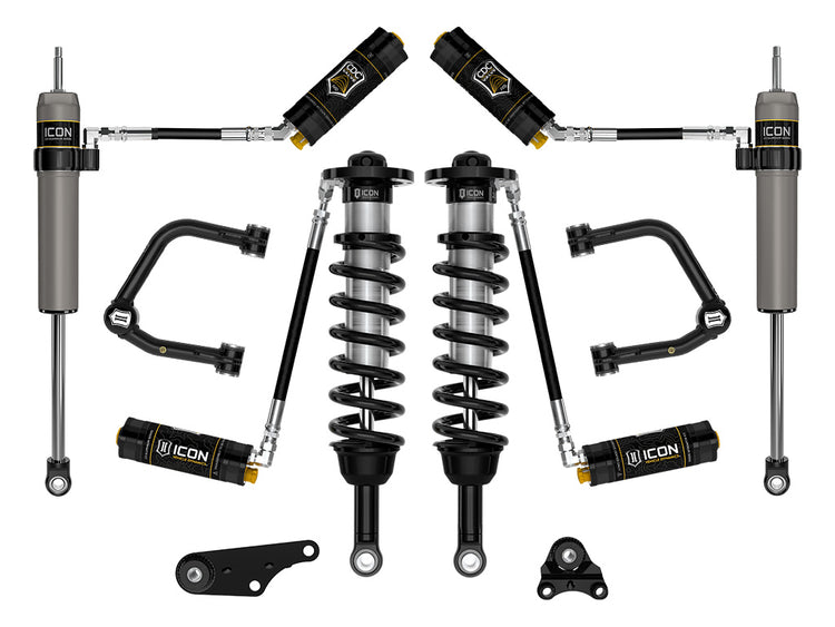 ICON 2024-2026 Toyota Tacoma 1.25-3" Lift, Stage 5 Suspension System, Tubular
