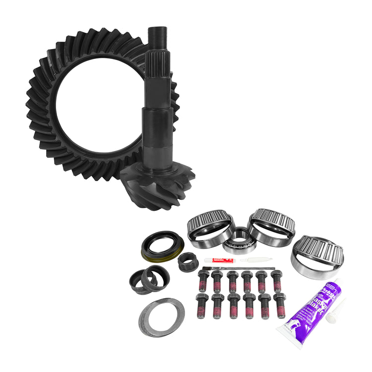 11.5" AAM 3.73 Rear Ring & Pinion, Install Kit, 4.125" OD Pinion Bearing