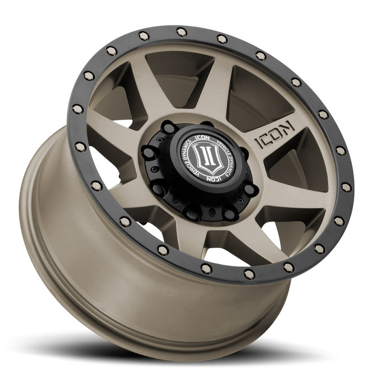 ICON Alloys Rebound HD, Bronze, 18 x 9 / 8 x 170, 6mm Offset, 5.25" Backspace