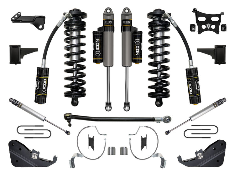 ICON 2023-2026 Ford F-250/F-350 Super Duty 4WD, 4-5.5" Lift, Stage 4 Coilover Conversion System