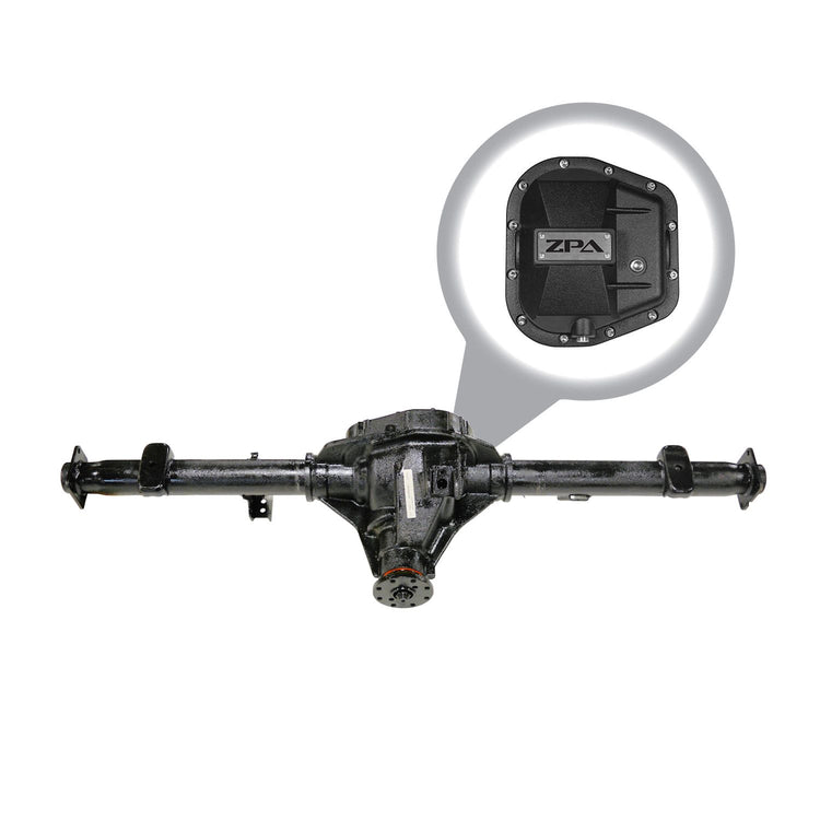 Zumbrota Performance Axle, Rear Axle Assembly, Ford 9.75, '00-'04 Ford F150, Stepped Housing with 1.618"I.D. / 2.533" O.D. Axle Bearing, 4.56 Ratio, Duragrip