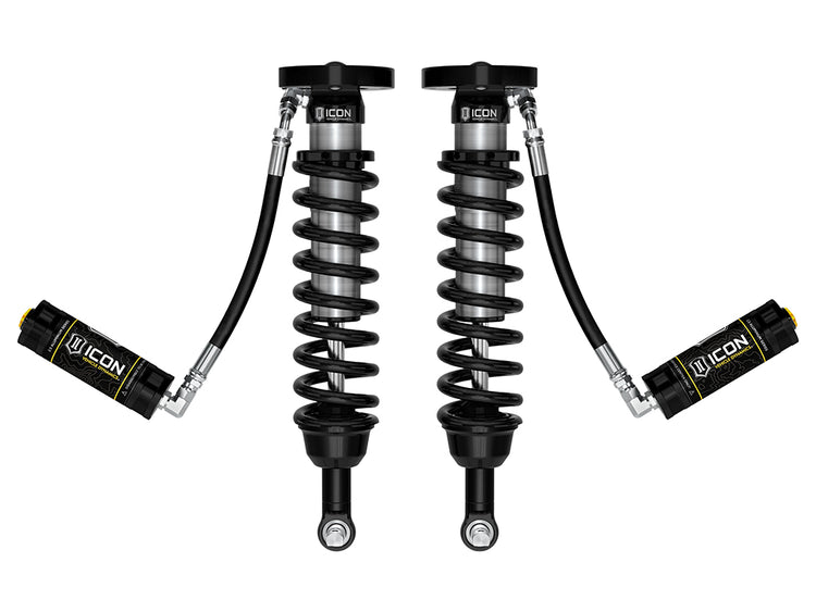 ICON 2019-2026 Chevrolet Silverado1500/GMC Sierra 1500, 1.5-3.5” Lift, Front, V.S. 2.5 Series Coilover Kit, Extended Travel, Remote Reservoir, Pair