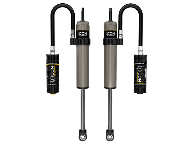 ICON 2014-2026 Ram 2500/2013-2026 Ram 3500, 2.5” Lift, Front, V.S. 2.5 Aluminum Series Shock Absorbers, Remote Reservoir, Pair