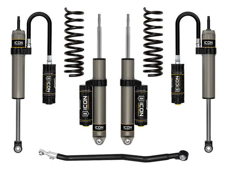 ICON 2014-2026 Ram 2500 4WD, Diesel, OEM Air Spring Rear, 2.5" Lift, Stage 3 Suspension System