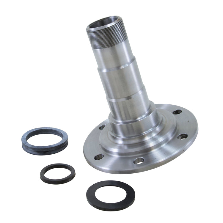 Replacement front spindle, GM 8.5"/Dana 44, 85-93 Dodge, 78-92 Jeep, 73-91 GM