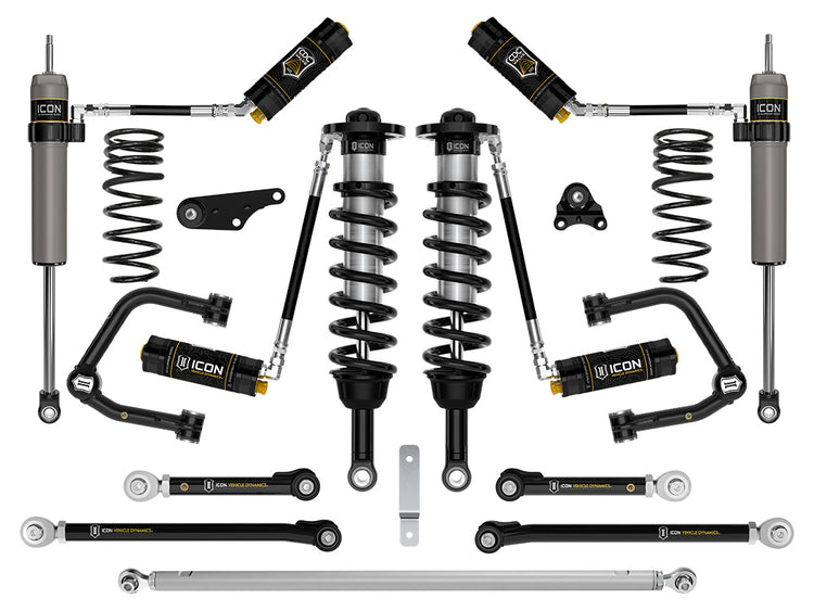 ICON 2024-2026 Toyota Land Cruiser 250 Series, 1.25-3" Lift, Stage 9 Suspension System, CDCV, Tubular
