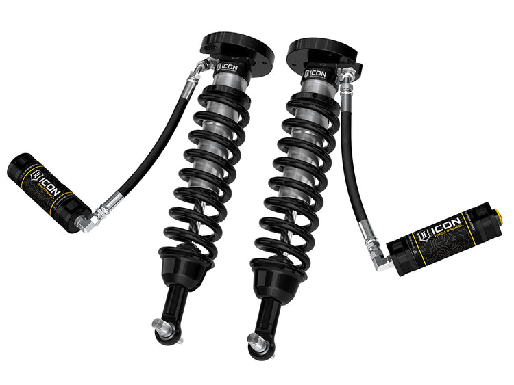 ICON 2019-2026 Chevrolet Silverado1500/GMC Sierra 1500, 1.5-3.5” Lift, Front, V.S. 2.5 Series Coilover Kit, Extended Travel, Remote Reservoir, Pair