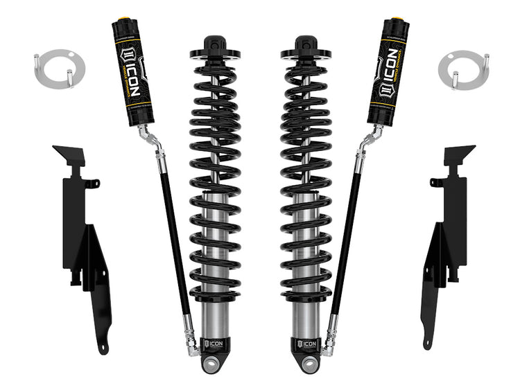 ICON 2021-2026 Ford Bronco, Rear, 1.25-3” Lift, V.S. 2.5 Series Coilover Kit, Remote Reservoir, Heavy Rate Springs, Pair