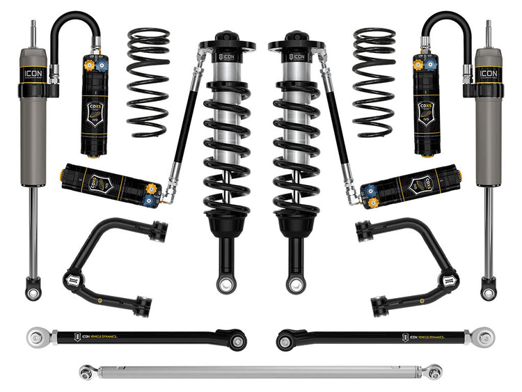 ICON 2025-2026 Toyota 4Runner 2WD, 1.25-3" Lift, Stage 9 Suspension System, Tubular
