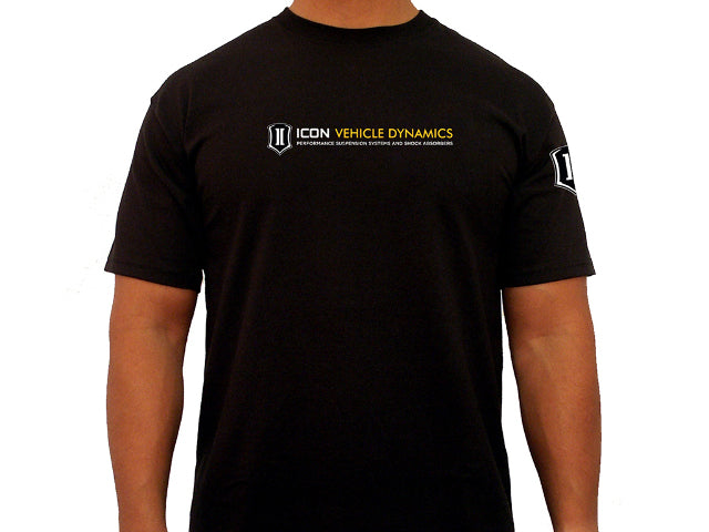 ICON Standard-Logo Tee – Black, XXXL