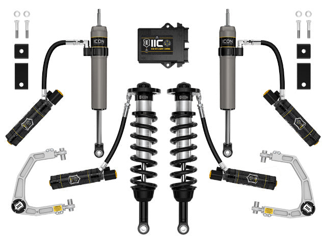ICON 2022-2025 Toyota Tundra, 1.25-3.5" Lift, Stage 12, 2.5 Suspension System, Billet