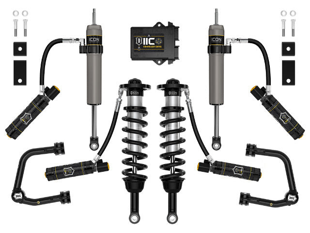 ICON 2022-2025 Toyota Tundra, 2-3.5" Lift, Stage 12, 2.5 Suspension System, Tubular