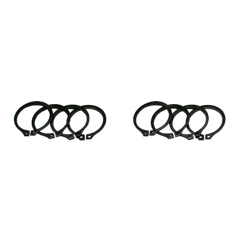Yukon Full Circle Snap Rings (4) for Dana 60 733X U-Joint with Aftermarket Axle
