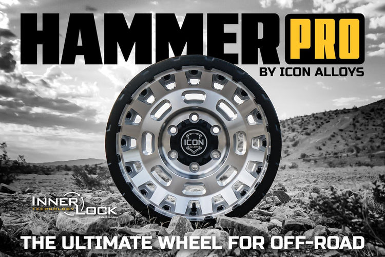 NEW Wheels from ICON! 17-inch Hammer Pro