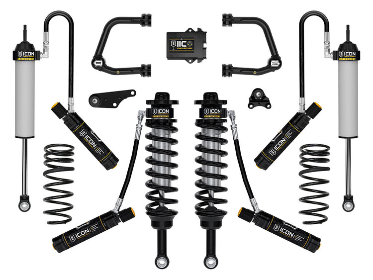 ICON 2025-2026 Toyota 4Runner 4WD, Hybrid, 2.25-3" Lift, Stage 1 3.0 Suspension System w/ CDEV, Tubular