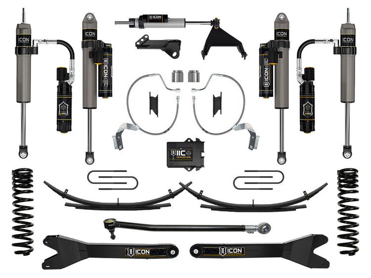 ICON 2023-2025 Ford F-250/F-350 Super Duty 4WD, Diesel, 4.5" Lift, Stage 8 Suspension System w/ Radius Arms & Expansion Packs