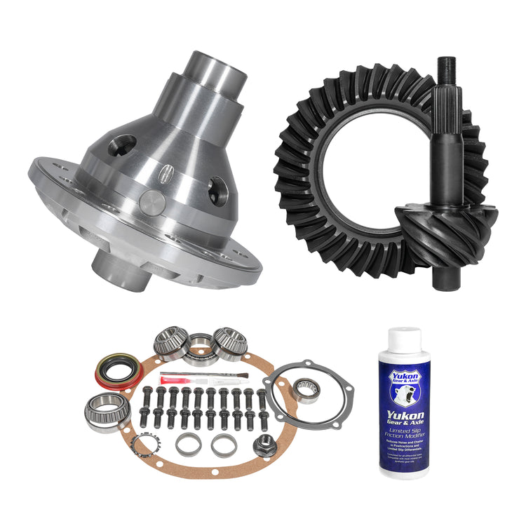 Yukon Muscle Car Limited Slip & Re-Gear Kit for Ford 9”, 28 spline, 4.56 ratio