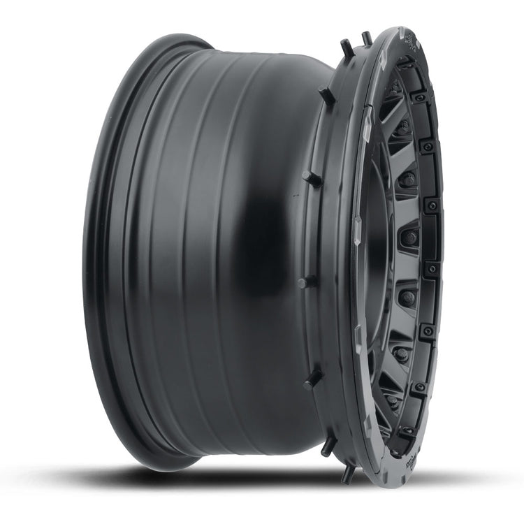 ICON Alloys Hammer Pro, Satin Black, 17 x 8.5 / 5 x 150, 25mm Offset, 5.75" BS