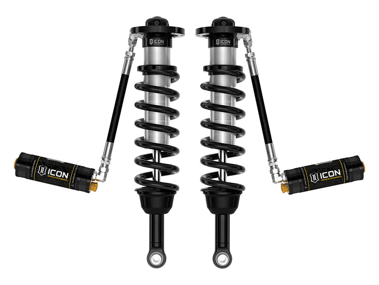 ICON 2025-2026 Toyota 4Runner 2WD, 1.25-3" Lift, Front, 2.5 Series Coilover Kit, Remote Reservoir w/ CDCV