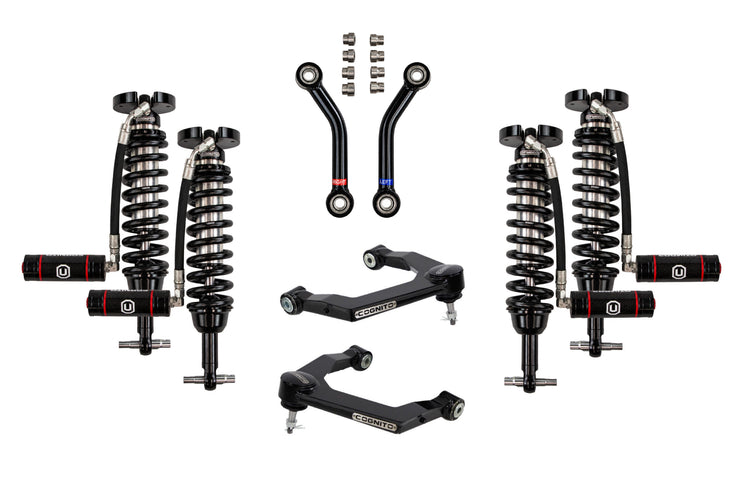 Cognito 2021-2026 Chevrolet Tahoe & Suburban/2021-2026 GMC Yukon & Yukon XL, 2.5-3.25" Lift, SM UCA, w/ Cognito RR Coilovers